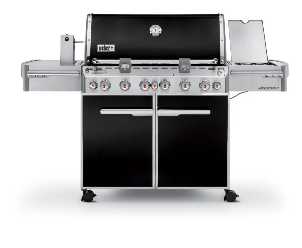 SUMMIT® E-670™ LP GAS GRILL - BLACK