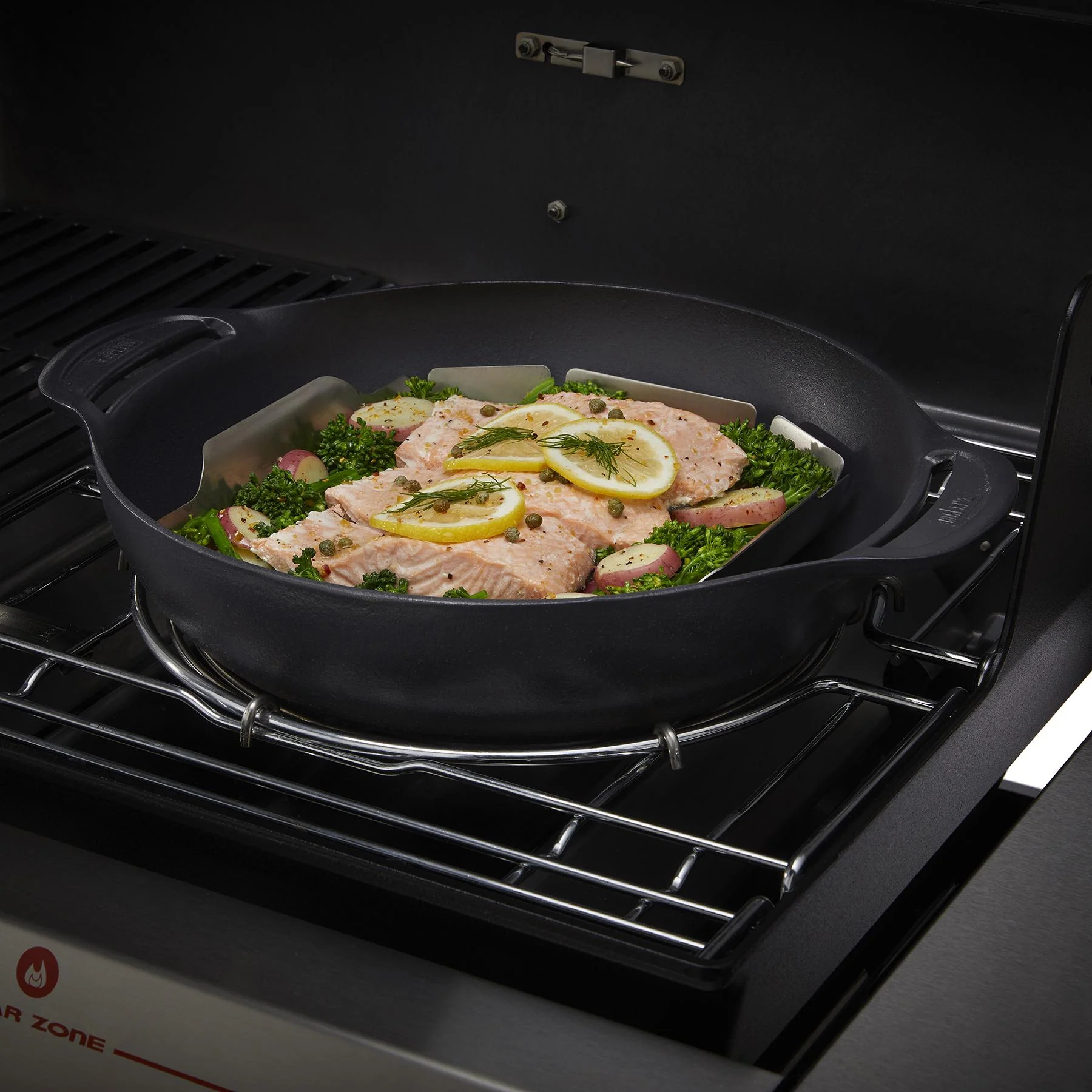 7606 WEBER CRAFTED Wok & Steamer - Image 3