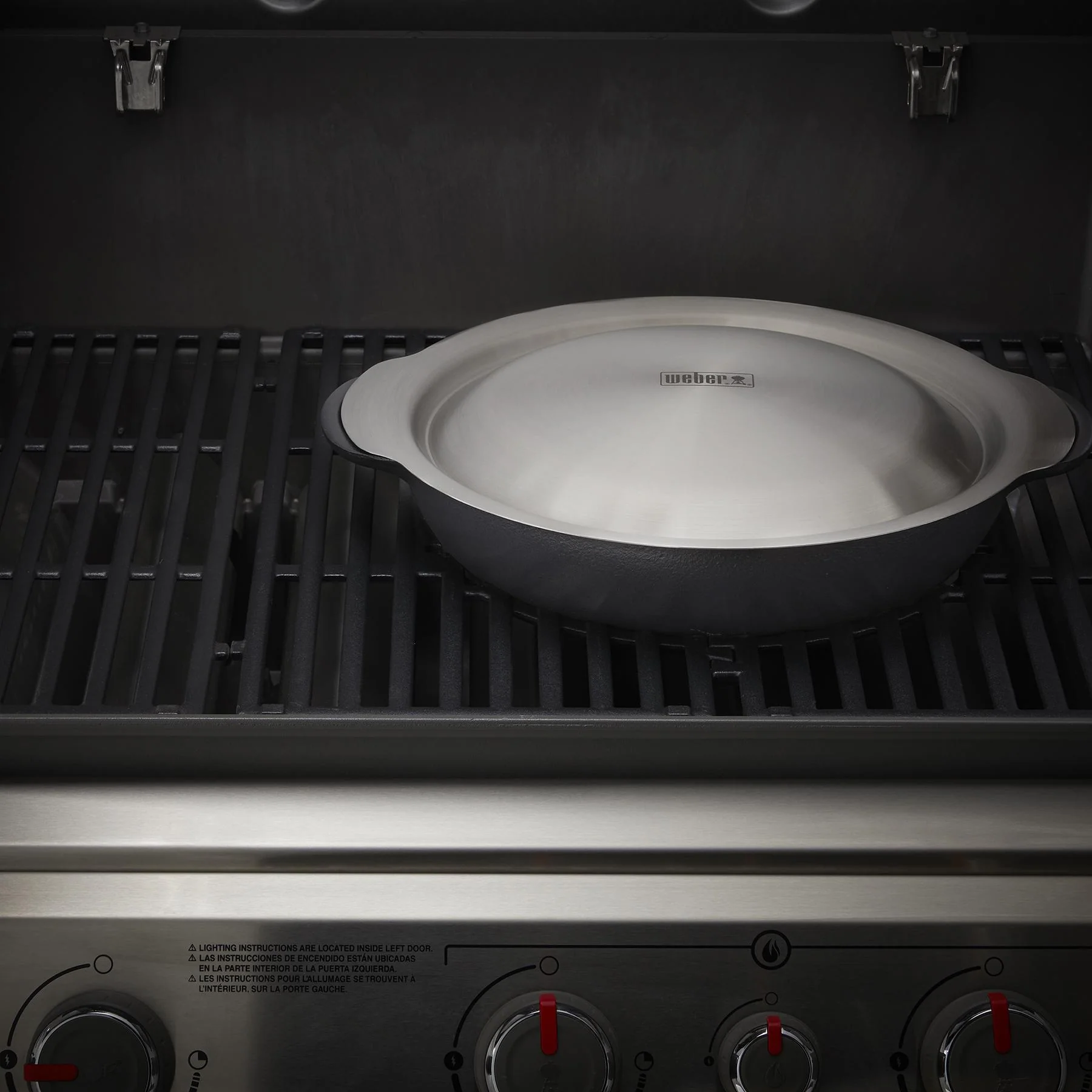 7606 WEBER CRAFTED Wok & Steamer - Image 6