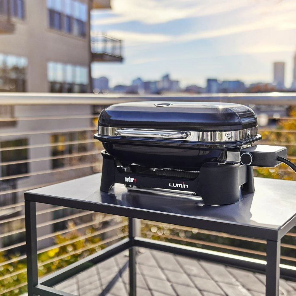 Weber 91010901 Lumin Compact Electric Grill - Black - Image 12