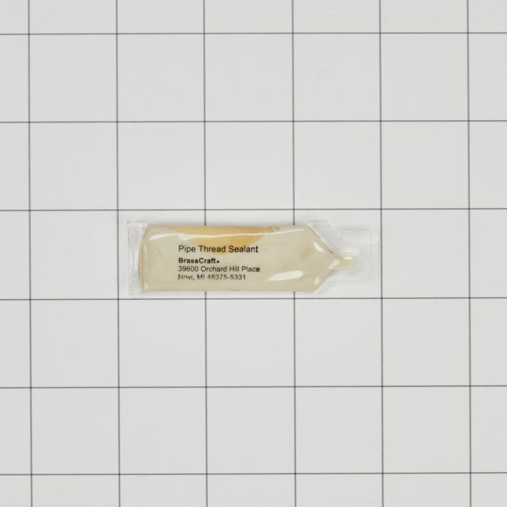 Whirlpool 3048KITRC 4' Gas Range Connector Kit with two 1/2" & one 3/4" male/female connectors, and sealant - Image 6