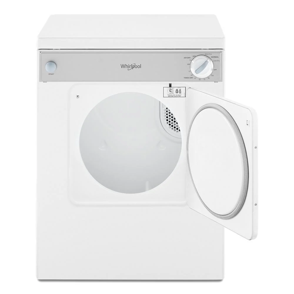 Whirlpool LDR3822PQ 3.4 cu. ft. Compact Front Load Dryer with Flexible Installation - Image 7