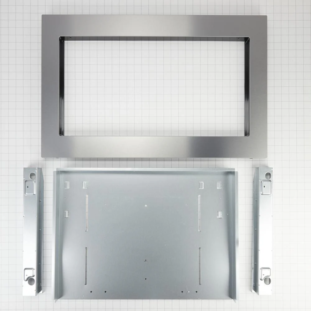 WHIRLPOOL Countertop Microwave Trim Kit, Anti-Fingerprint Stainless Steel - Image 3