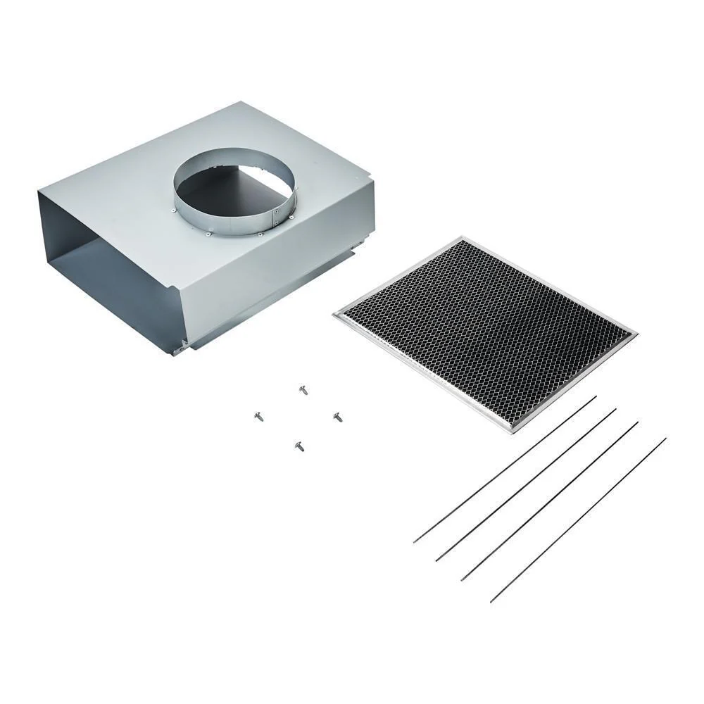 Whirlpool W11430939 Range Wall Hood Charcoal Filter Recirculation Kit - Silver