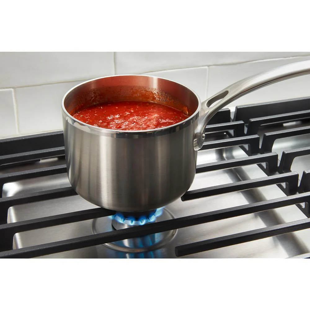 Whirlpool WCGK5036PS 36-inch Gas Cooktop with 5 Burners and EZ-2-Lift™ Hinged Cast-Iron Grates - Image 20