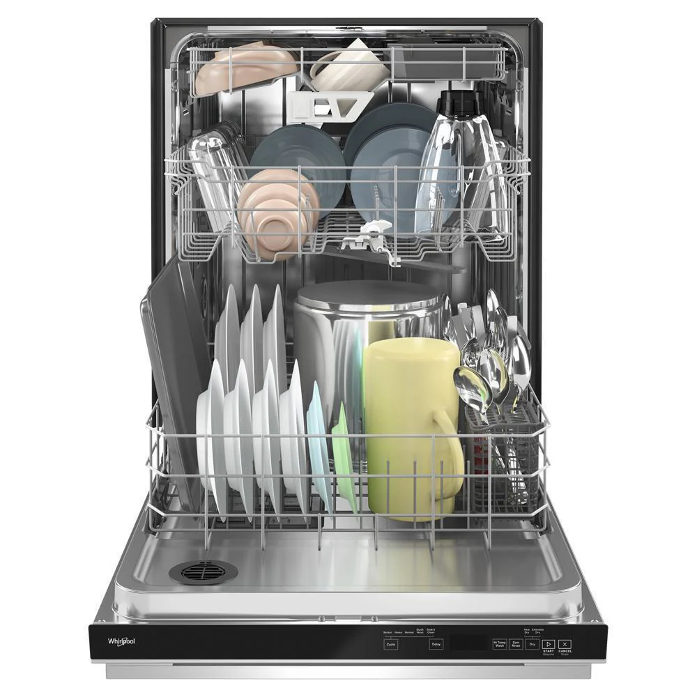 Whirlpool WDPS7024RV Eco Series Quiet Dishwasher with a washing 3rd Rack & Water Repellent Silverware Basket - Image 6