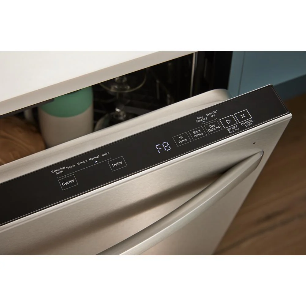 Whirlpool WDT550SAPZ 44 dBA ADA Compliant Dishwasher Flush with Cabinets with 3rd Rack - Image 7