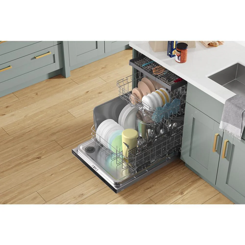 Whirlpool WDTA50SAKZ 24 Stainless Steel Dishwasher with AI Intelligent Wash - 47 dBA - Image 13