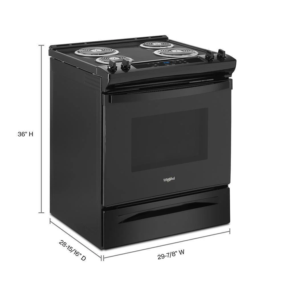 Whirlpool WEC310S0LB 4.8 Cu. Ft. Whirlpool® Electric Range with Frozen Bake™ Technology - Image 7