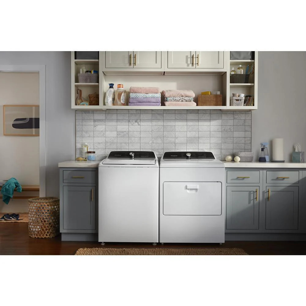 Whirlpool WED500RLW 7.0 Cu. Ft. Long Vent Electric Moisture Sensing Dryer - Image 12
