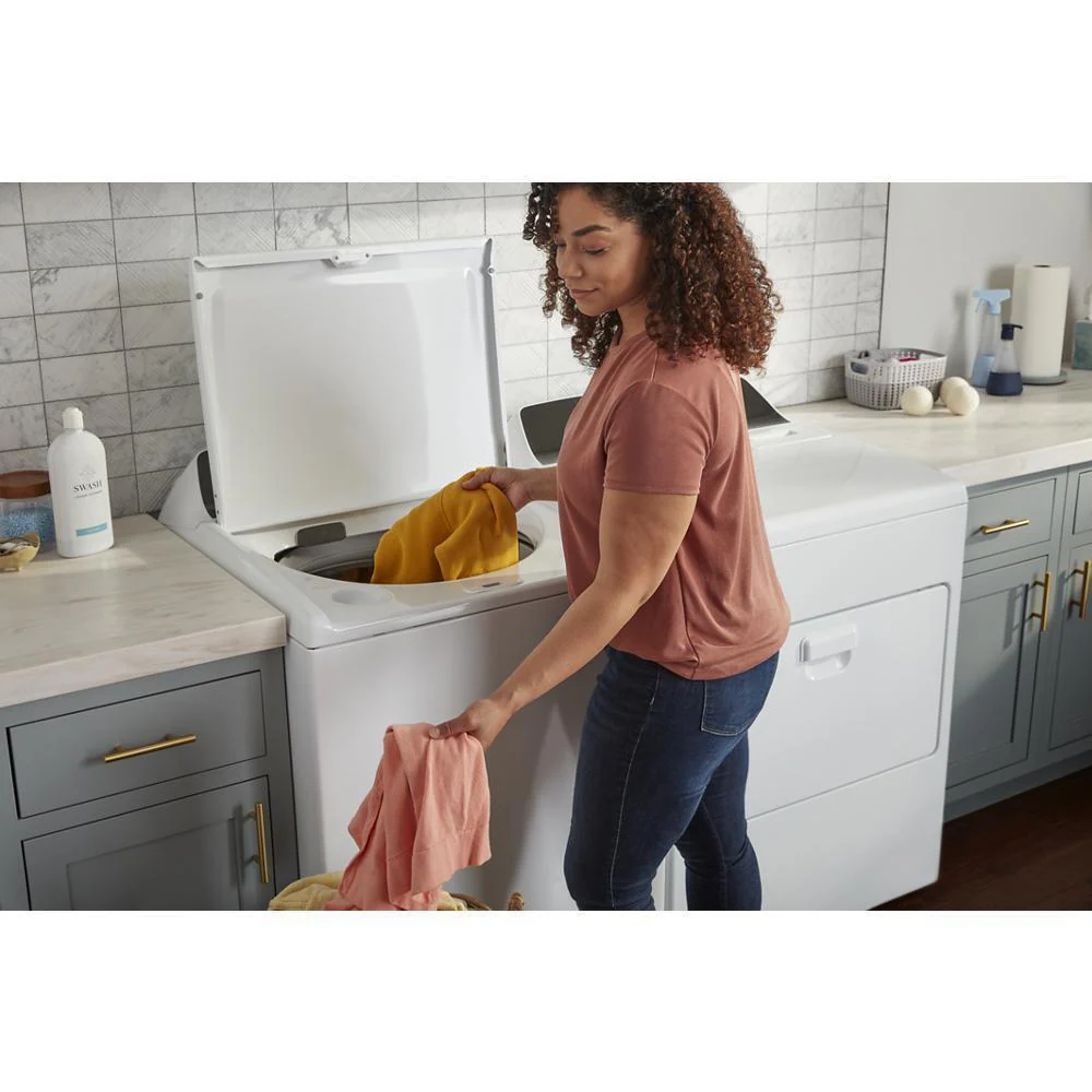 Whirlpool WED500RLW 7.0 Cu. Ft. Long Vent Electric Moisture Sensing Dryer - Image 16