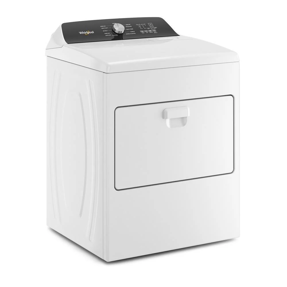 Whirlpool WED500RLW 7.0 Cu. Ft. Long Vent Electric Moisture Sensing Dryer - Image 2