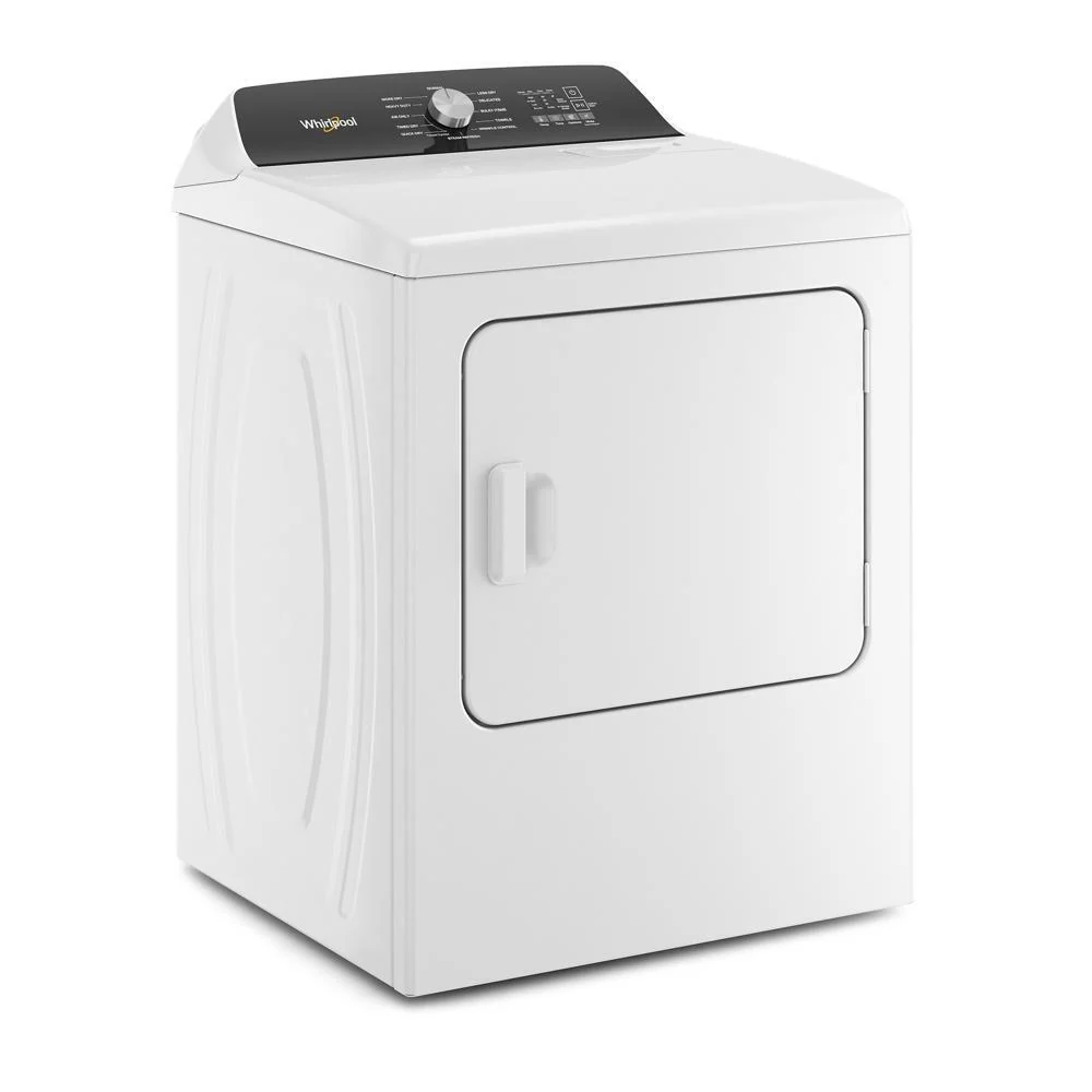 Whirlpool WED5050LW 7.0 Cu. Ft. Top Load Electric Moisture Sensing Dryer with Steam - Image 2