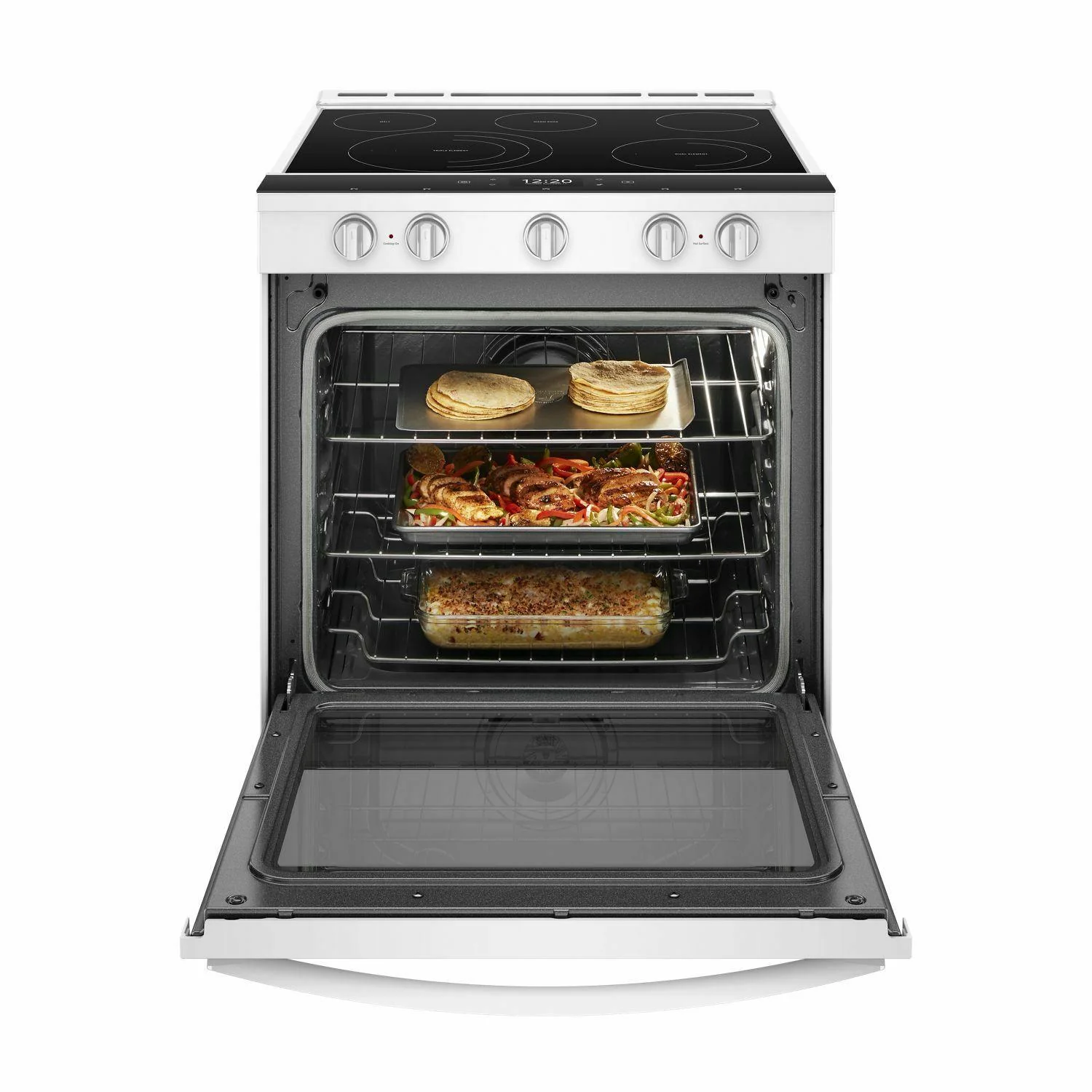 Whirlpool WEE750H0HW 6.4 cu. ft. Smart Slide-in Electric Range with Air Fry, when Connected - Image 3