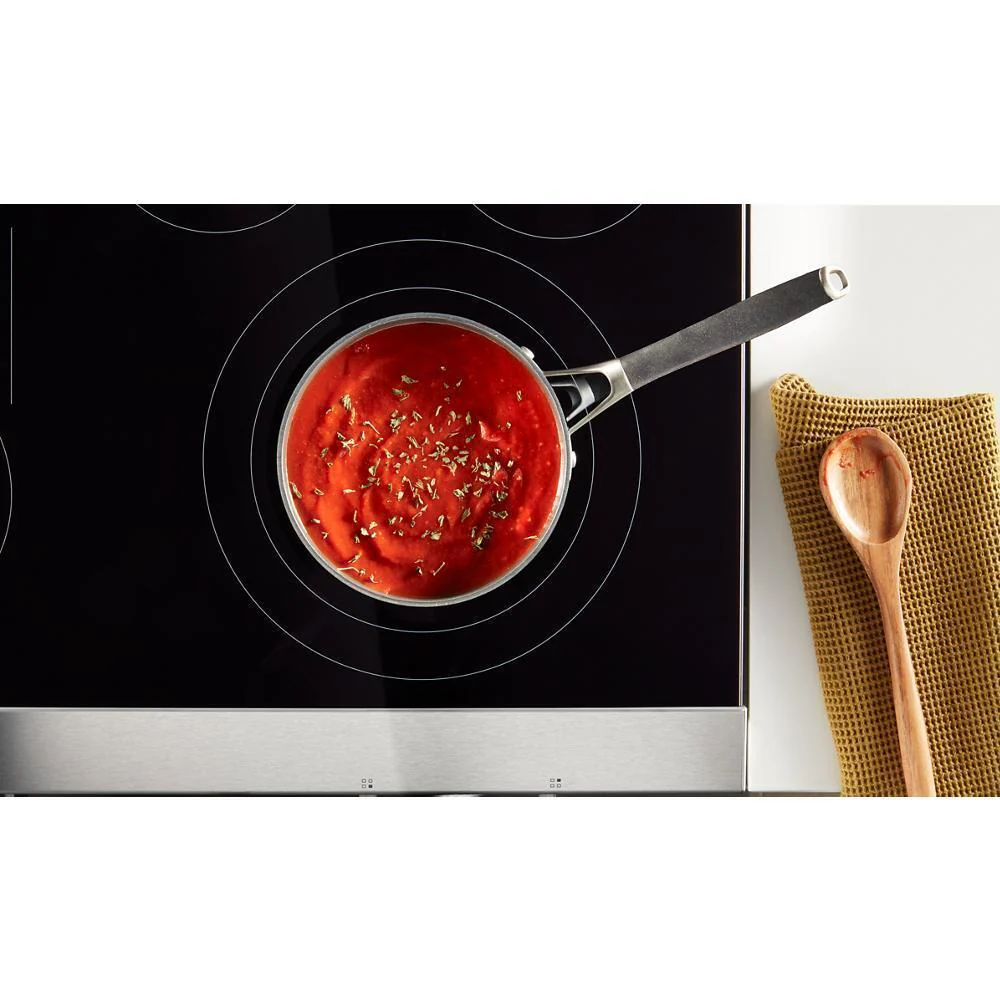 Whirlpool WFES7530RW 30-inch Electric Smart Range with Air Cooking Technology, No Preheat Air Fry, High Speed Preheat Oven, WipeClean™ Coating, and Steam/Self Clean - Image 9