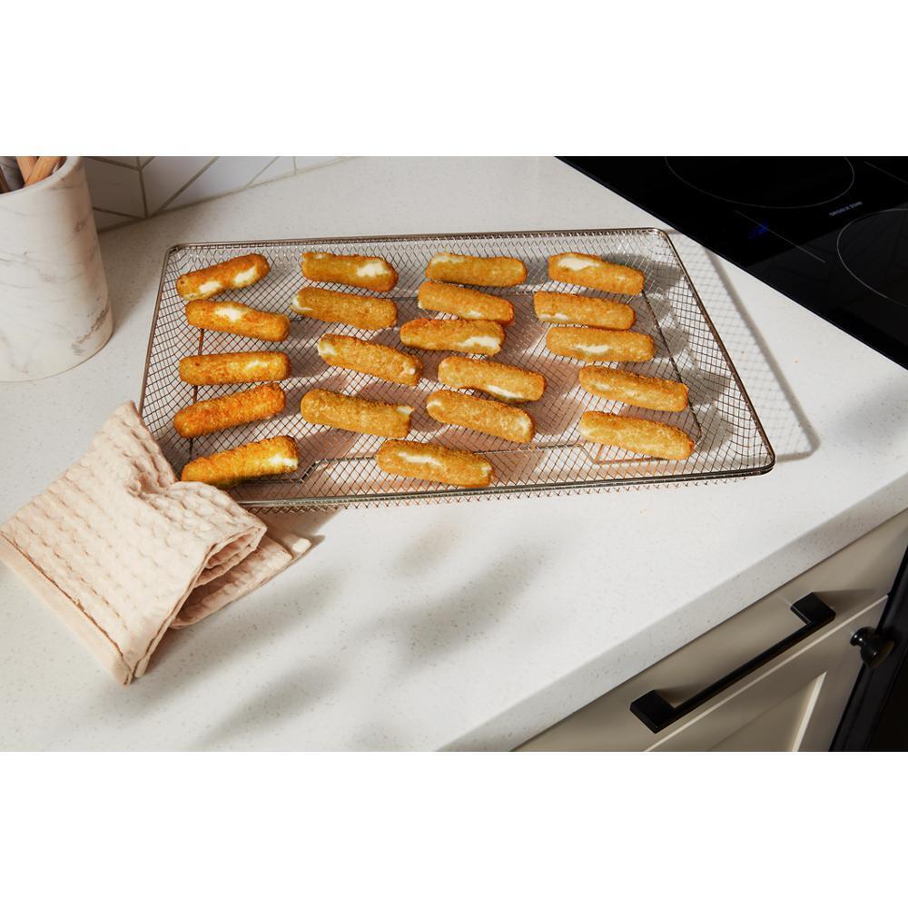 Whirlpool WFES7530RZ 30-inch Electric Smart Range with Air Cooking Technology, No Preheat Air Fry, High Speed Preheat Oven, WipeClean™ Coating, and Steam/Self Clean - Image 5