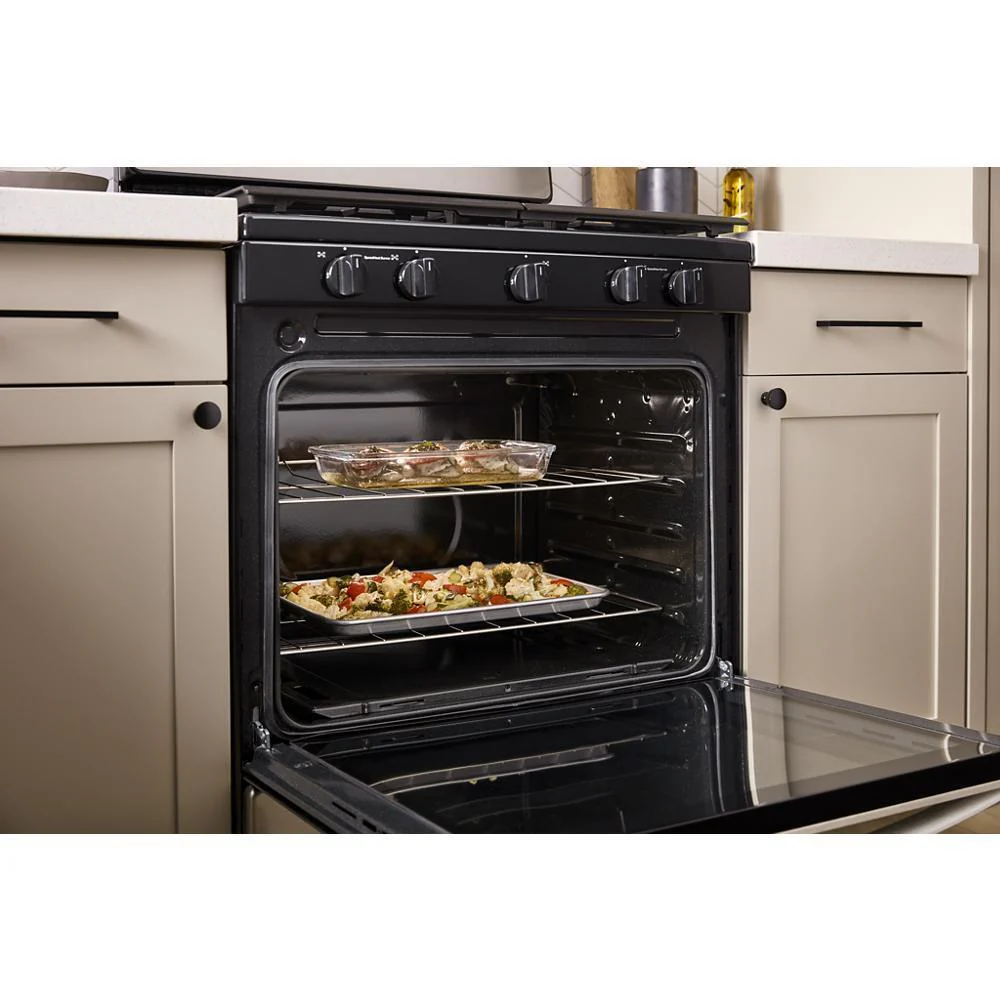 Whirlpool WFG505M0MS 5.1 Cu. Ft. Freestanding Gas Range with Edge to Edge Cooktop - Image 8
