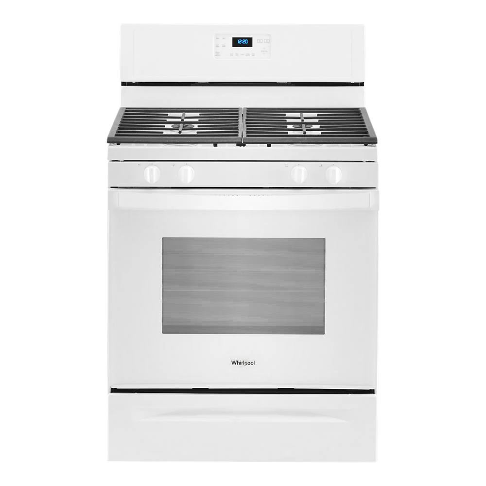 5.0 cu. ft. Whirlpool® gas range with SpeedHeat™ burner