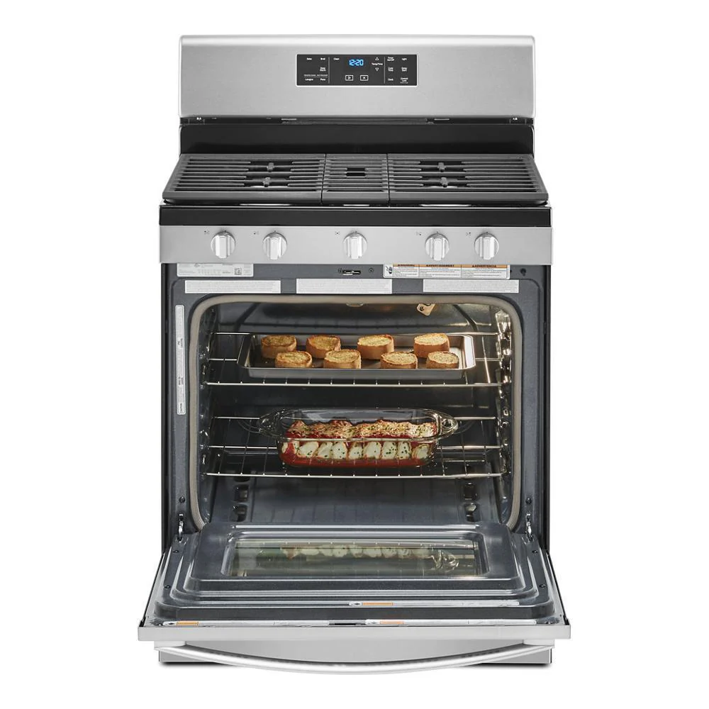 Whirlpool 5.0 cu. ft. Gas Range with Center Oval Burner - Image 5