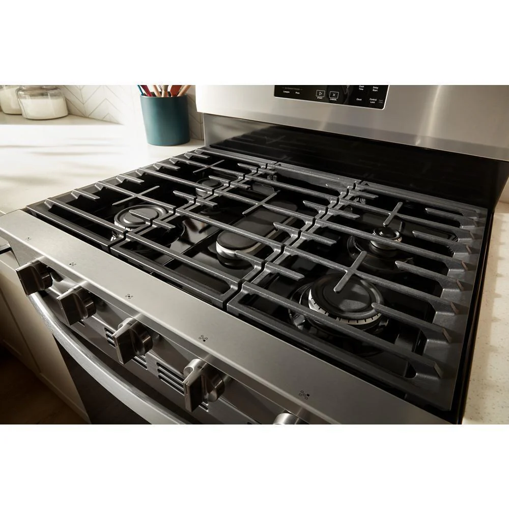 Whirlpool WFGS5030RS 30-inch Gas Range with Air Cooking Technology, No Preheat Air Fry and Air Baking and Self Clean - Image 8