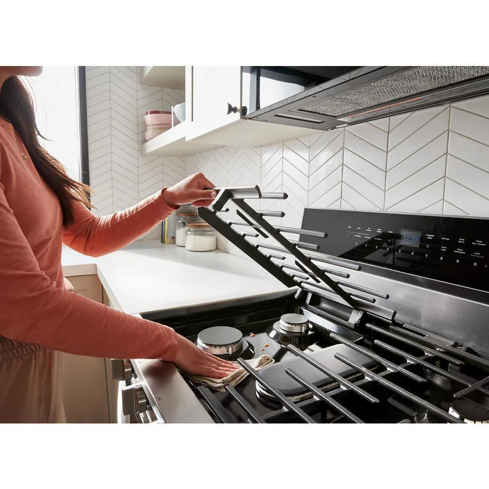 Whirlpool WFGS7530RB 30-inch Smart Gas Range with Air Cooking Technology, No Preheat Air Fry, Steam/Self Clean and High Speed Preheat - Image 12