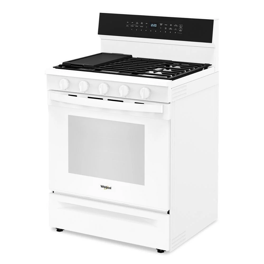 Whirlpool WFGS7530RW 30-inch Smart Gas Range with Air Cooking Technology, No Preheat Air Fry, Steam/Self Clean and High Speed Preheat - Image 18