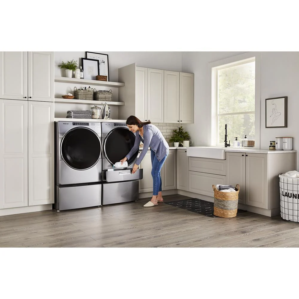 Whirlpool WFP2715HC 15.5" Pedestal for Front Load Washer and Dryer with Storage - Image 13