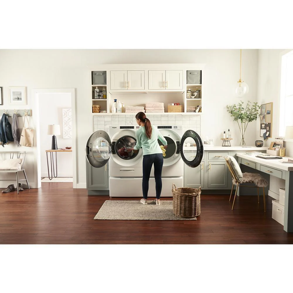 Whirlpool WFP2715HW 15.5" Pedestal for Front Load Washer and Dryer with Storage - Image 38