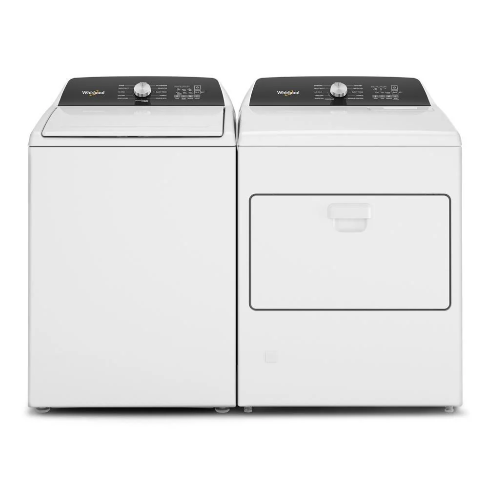 Whirlpool WGD5010LW 7.0 Cu. Ft. Top Load Gas Moisture Sensing Dryer - Image 8