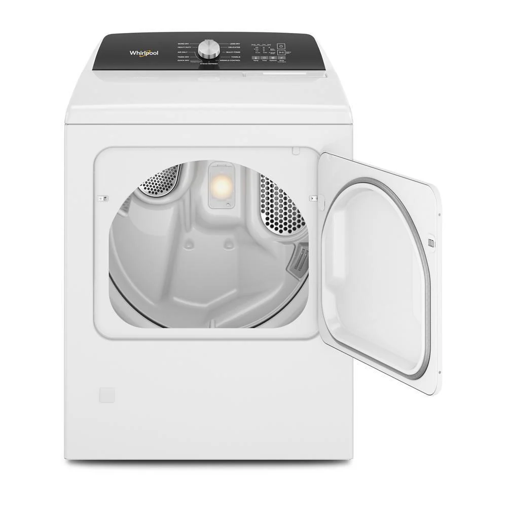 Whirlpool WGD5050LW 7.0 Cu. Ft. Top Load Gas Moisture Sensing Dryer with Steam - Image 7