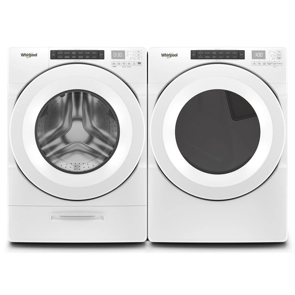 Whirlpool WGD560LHW 7.4 cu.ft Front Load Long Vent Gas Dryer with Intuitive Controls - Image 6