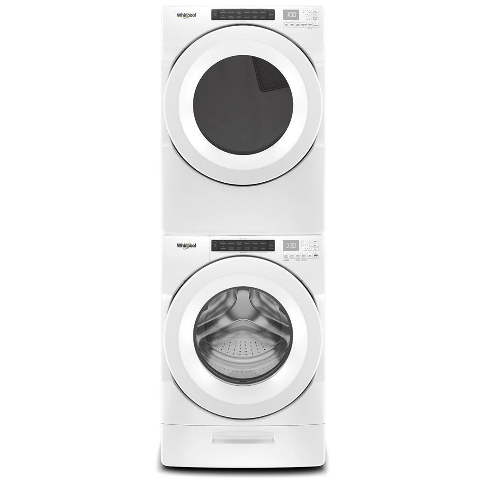 Whirlpool WGD560LHW 7.4 cu.ft Front Load Long Vent Gas Dryer with Intuitive Controls - Image 7