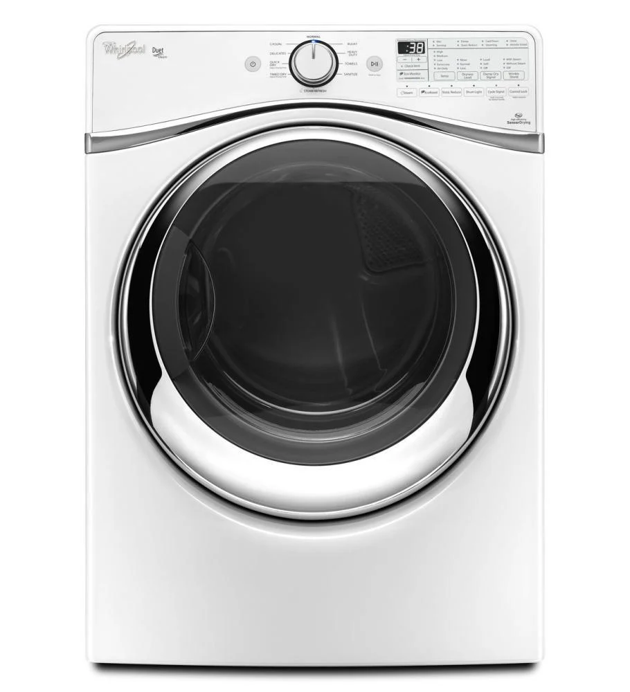 Whirlpool WGD97HEDU 7.3 cu. ft. Duet® Front Load Gas Steam Dryer with SilentSteel™ Dryer Drum - Image 2