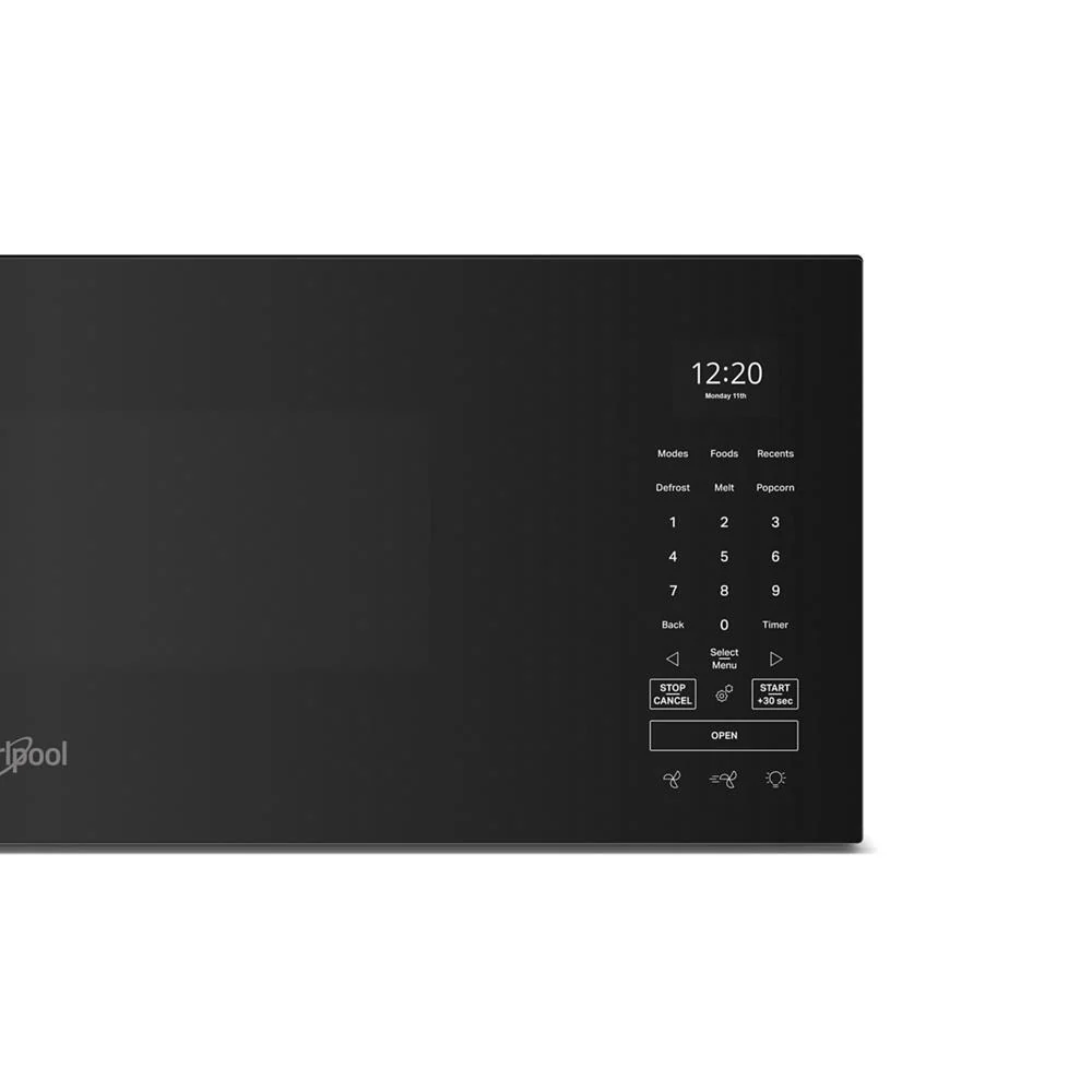 Whirlpool WMML5530RB 1.1 cu. ft. Smart Low Profile Microwave Hood Combination with 450 CRM 4-Speed Venting - Image 3