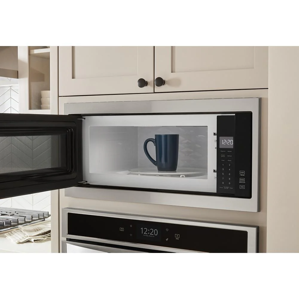 Whirlpool WMT50011KS 1.1 cu. ft. Built-In Microwave with Slim Trim Kit - 14" Height - Image 9