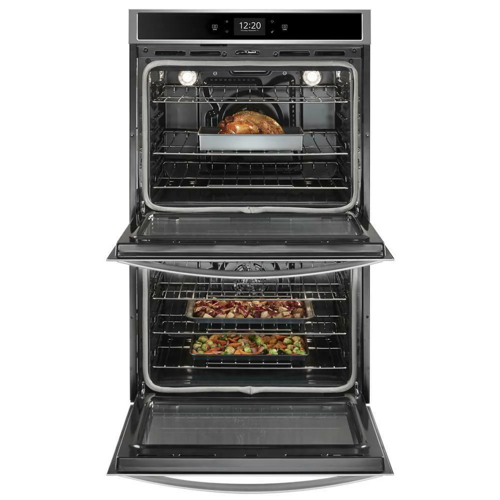 Whirlpool WOD77EC7HS 8.6 cu. ft. Smart Double Convection Wall Oven with Air Fry, when Connected - Image 2