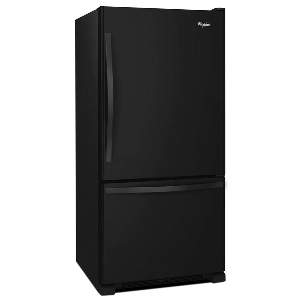 Whirlpool WRB322DMBB 33-inches wide Bottom-Freezer Refrigerator with SpillGuard™ Glass Shelves - 22 cu. ft - Image 4