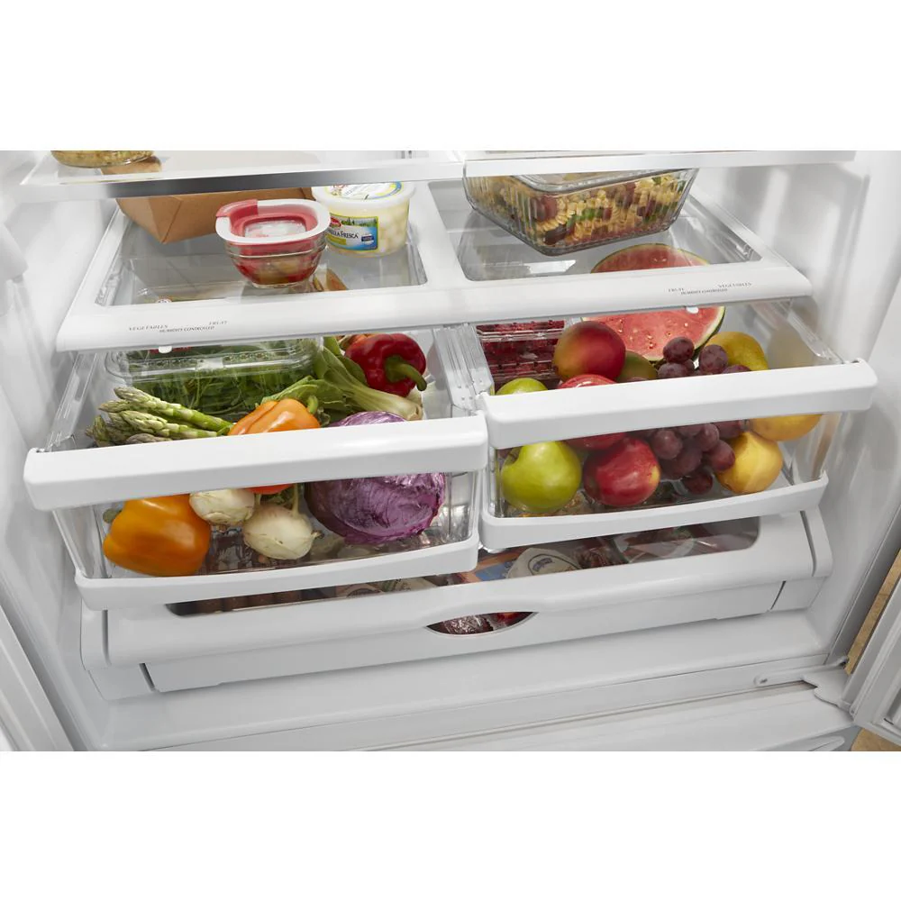 Whirlpool 36-inch Wide Counter Depth French Door Refrigerator - 20 cu. ft. - Image 5