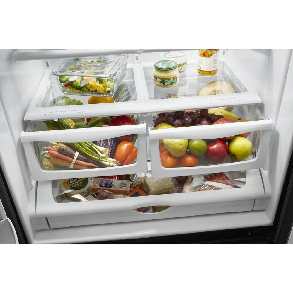 Whirlpool WRF555SDHW 36-inch Wide French Door Refrigerator - 25 cu. ft. - Image 6