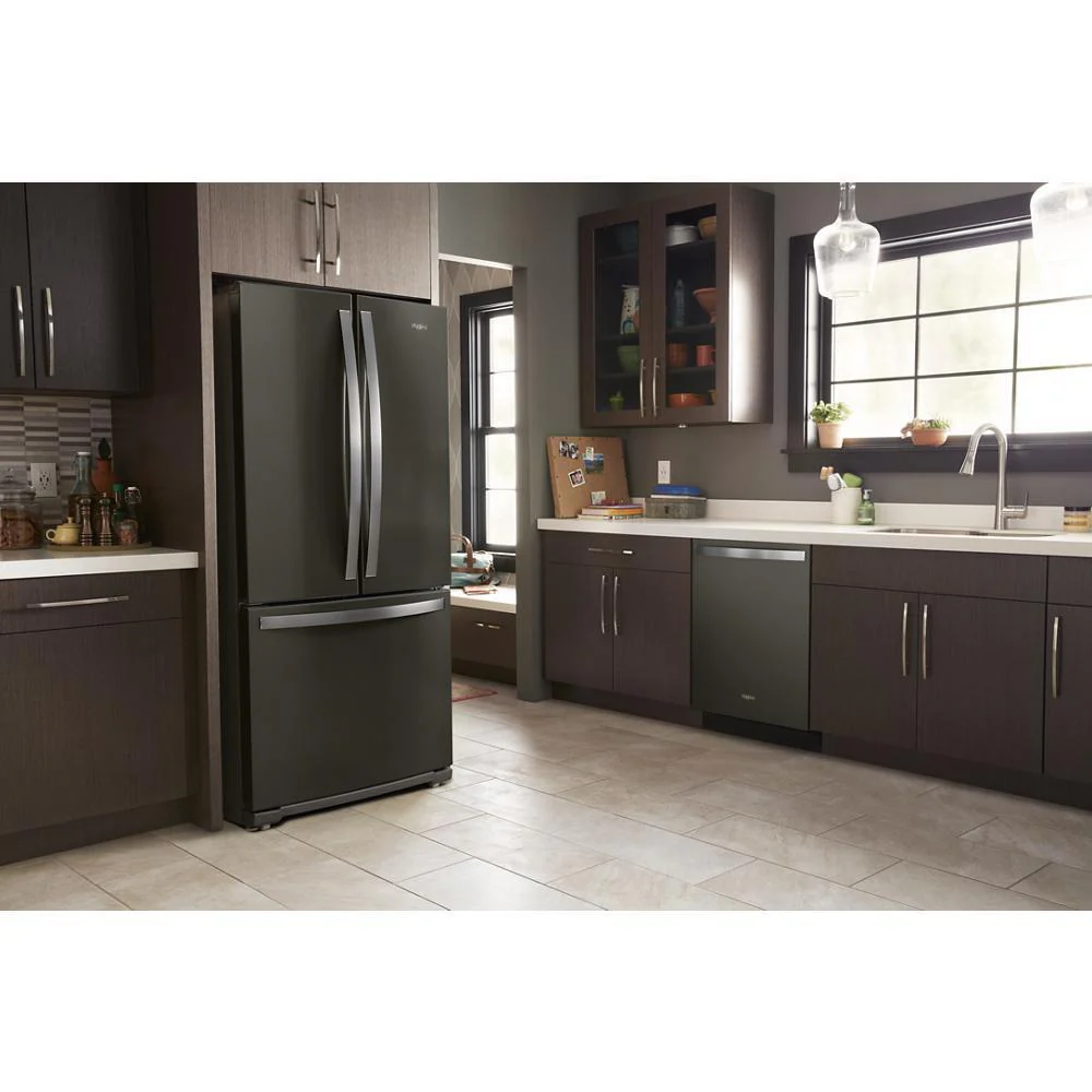 Whirlpool WRF560SMHV 30-inch Wide French Door Refrigerator - 20 cu. ft. - Image 7