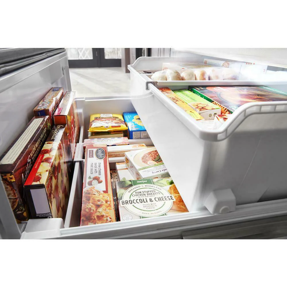 Whirlpool WRF757SDHV 36-inch Wide French Door Refrigerator - 27 cu. ft. - Image 3