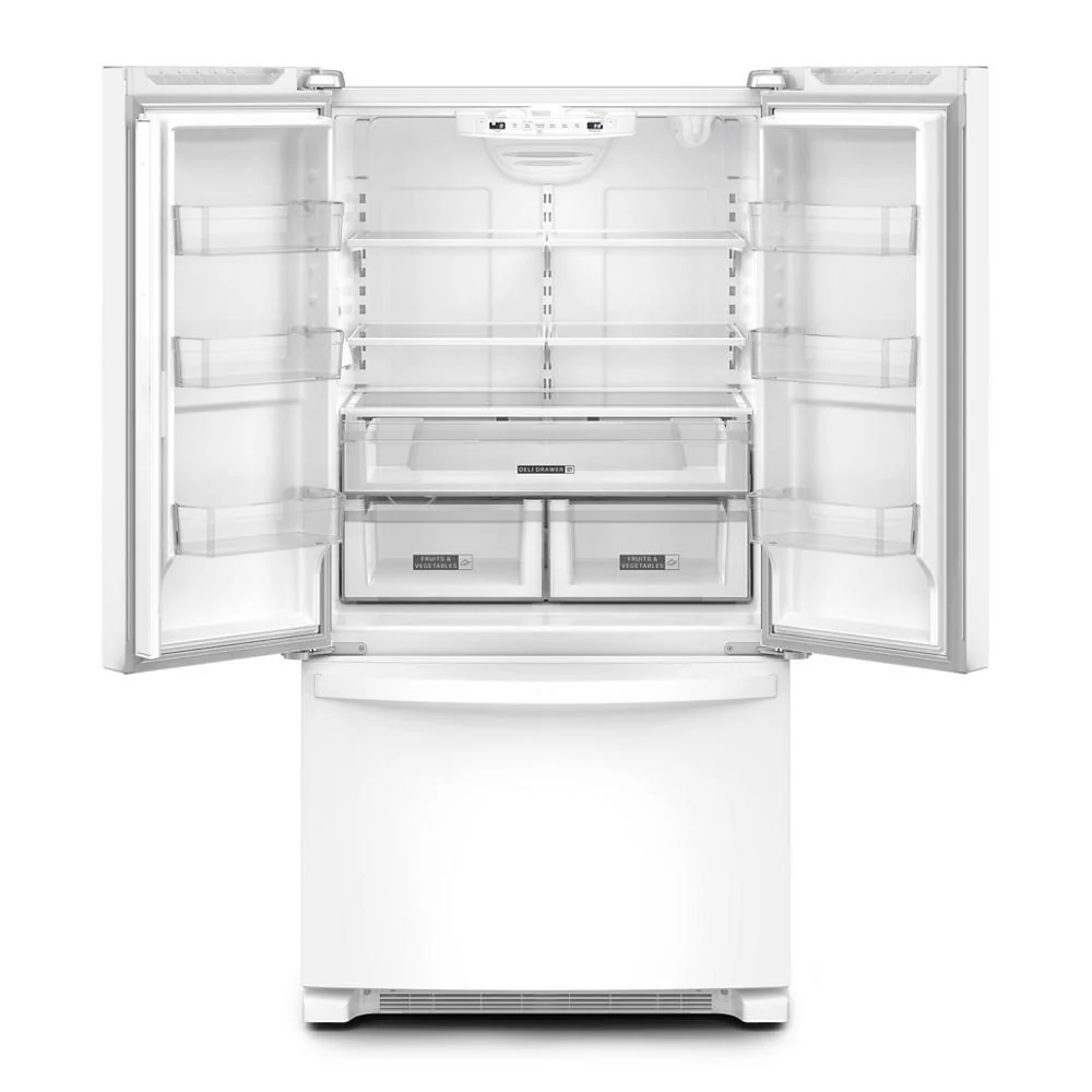 Whirlpool WRFF3236RW 36-Inch Wide Full-Depth French Door Bottom Mount Refrigerator - 25 cu. ft.