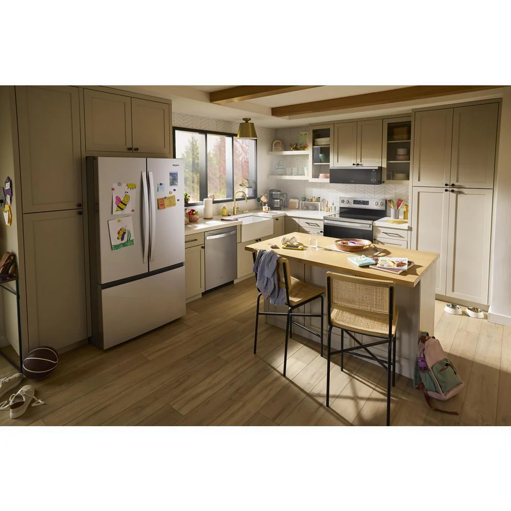 Whirlpool WRFF3336SZ 36-Inch French Door Refrigerator with Interior Water Dispenser - 31 cu. ft. - Image 2