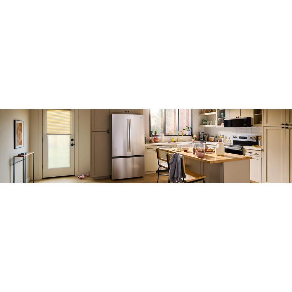 Whirlpool WRFF3336SZ 36-Inch French Door Refrigerator with Interior Water Dispenser - 31 cu. ft. - Image 3