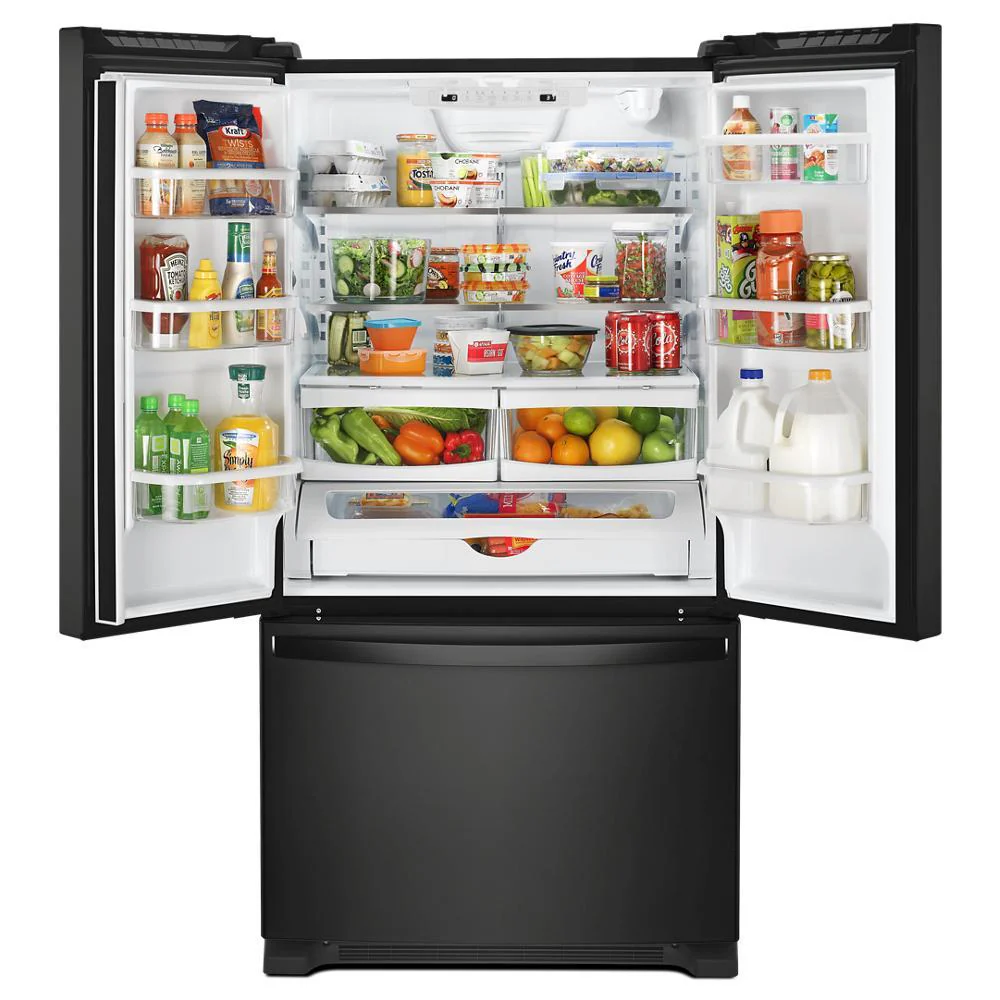 Whirlpool WRFF5333PB 33-inch Wide French Door Refrigerator - 22 cu. ft. - Image 5