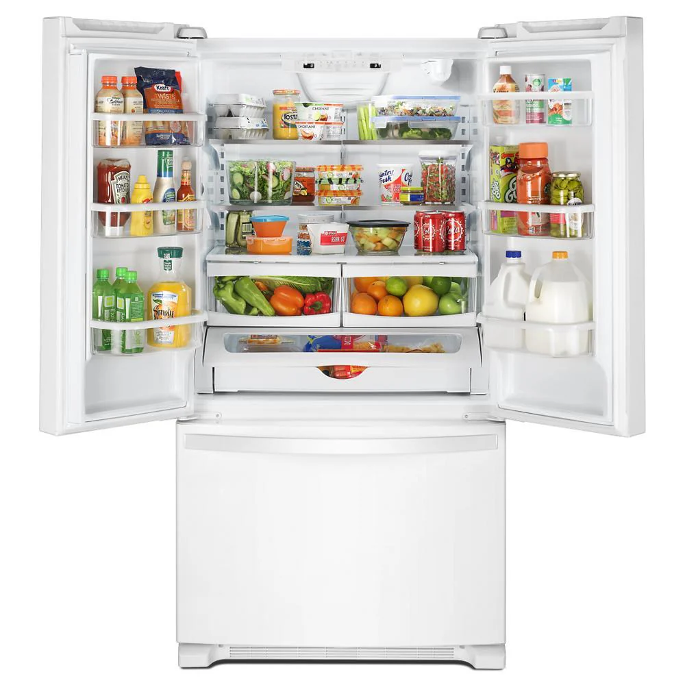 Whirlpool WRFF5333PW 33-inch Wide French Door Refrigerator - 22 cu. ft. - Image 5