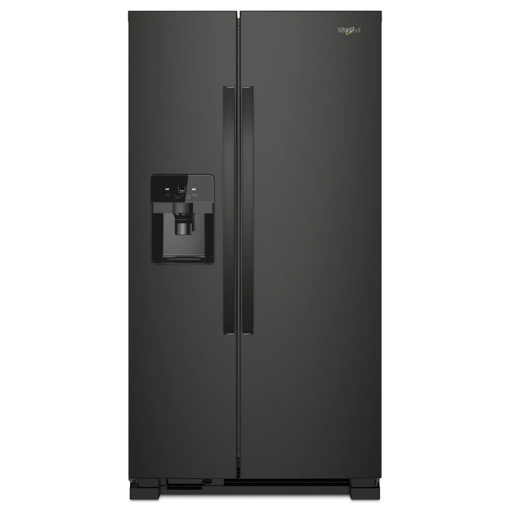 Whirlpool WRS331SDHB 33-inch Wide Side-by-Side Refrigerator - 21 cu. ft.