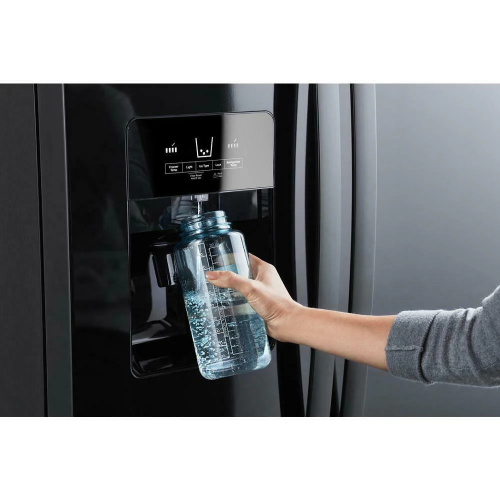 Whirlpool WRS335SDHB 36-inch Wide Side-by-Side Refrigerator - 25 cu. ft. - Image 3