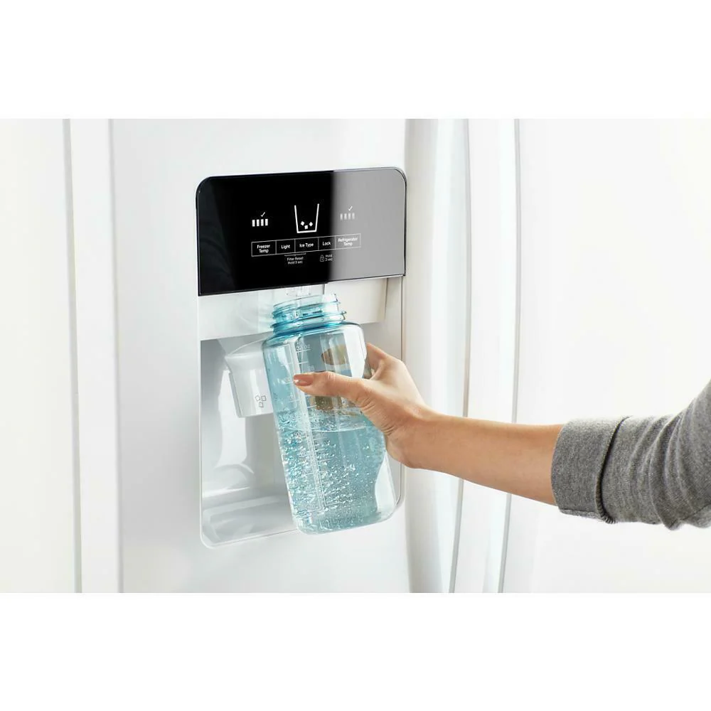 Whirlpool WRS335SDHW 36-inch Wide Side-by-Side Refrigerator - 25 cu. ft. - Image 3