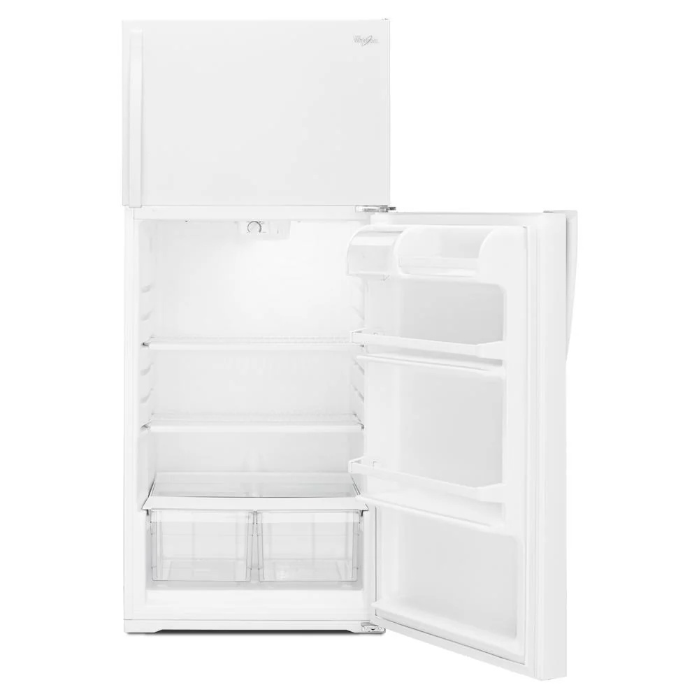 Whirlpool WRT106TFDW 28-inch Wide Top Freezer Refrigerator - 16 cu. ft. - Image 3